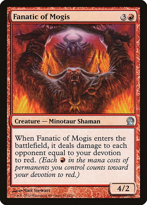 Fanatic of Mogis - Theros - U - 121