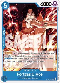 Portgas.D.Ace (Tournament Pack 2024 Oct.-Dec.) - One Piece Promotion Cards - R - OP07-053