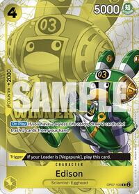 Edison (Winner Pack 2024 Oct.-Dec.) - One Piece Promotion Cards - C - OP07-100