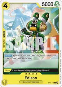 Edison (Tournament Pack 2024 Oct.-Dec.) - One Piece Promotion Cards - C - OP07-100