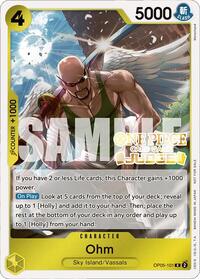 Ohm (Judge Pack Vol. 4) - One Piece Promotion Cards - R - OP05-101