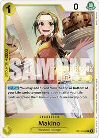 Makino (Judge Pack Vol. 4) - One Piece Promotion Cards - C - ST13-012