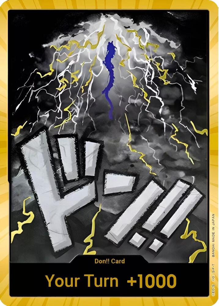 DON!! Card (Kaido) (Gold) - Premium Booster -The Best- - DON!!