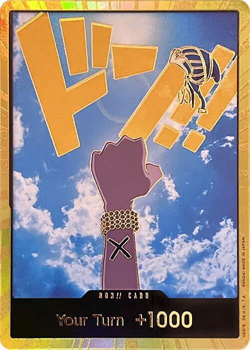 DON!! Card (Vivi) (Gold) - Premium Booster -The Best- - DON!!