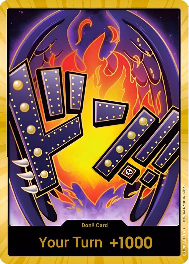 DON!! Card (King) (Gold) - Premium Booster -The Best- - DON!!