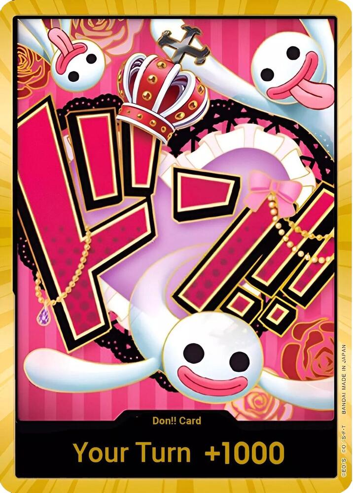 DON!! Card (Perona) (Gold) - Premium Booster -The Best- - DON!!
