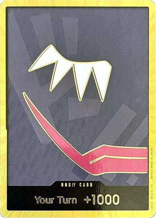 DON!! Card (Rosinante) (Gold) - Premium Booster -The Best- - DON!!