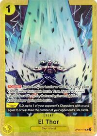 El Thor (Premium Card Collection -Best Selection Vol. 2-) - One Piece Promotion Cards - UC - OP05-114