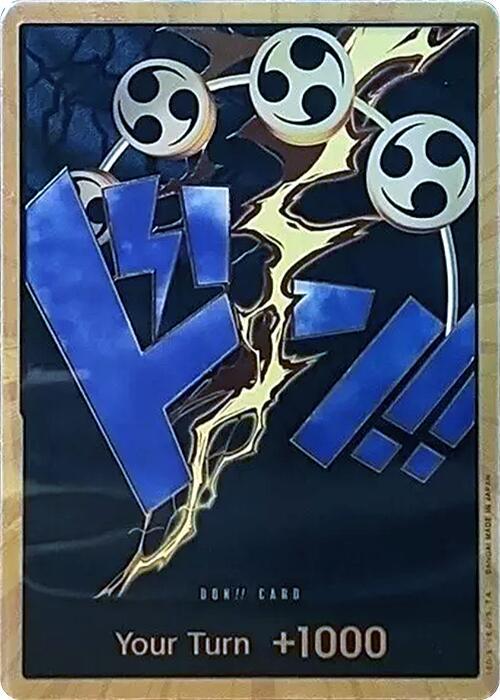 DON!! Card (Enel) (Gold) - Premium Booster -The Best- - DON!!