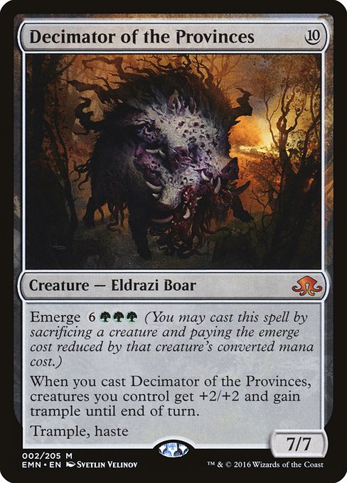 Decimator of the Provinces - Eldritch Moon - M - 2