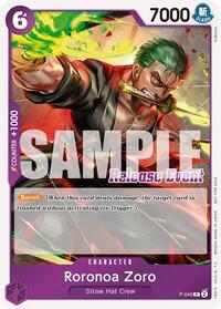 Roronoa Zoro (ST15 - ST20 Release Event Winner Pack) - One Piece Promotion Cards - PR - P-045