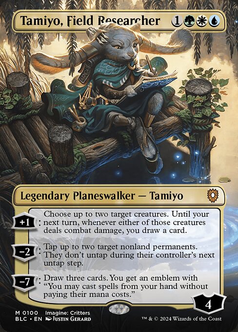 Tamiyo, Field Researcher (Borderless) - Commander: Bloomburrow - M - 100