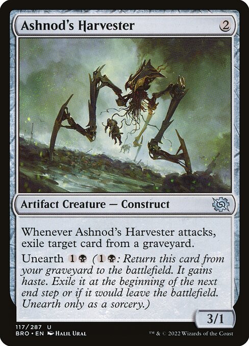 Ashnod's Harvester - The Brothers' War - U - 117
