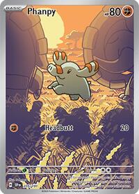Phanpy - 205/191 - SV08: Surging Sparks - Illustration Rare - 205/191