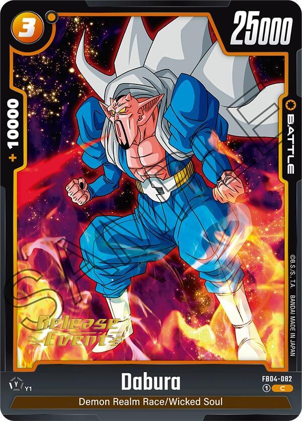 Dabura - Ultra Limit Release Event Cards - Common - FB04-082