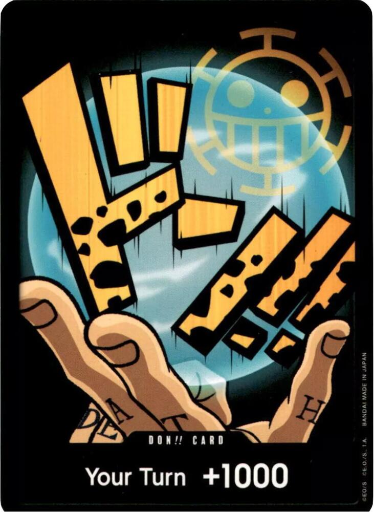 DON!! Card (Trafalgar Law) - Premium Booster -The Best- - DON!!