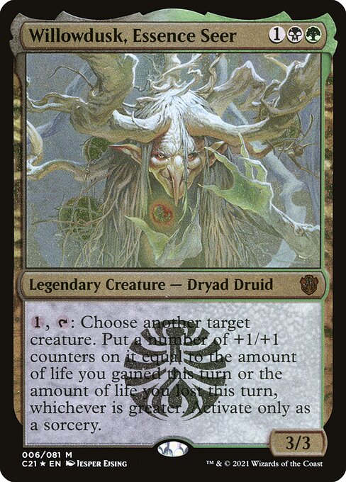 Willowdusk, Essence Seer - Commander 2021 - M - 6
