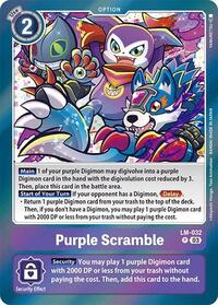 Purple Scramble - Special Limited Set - Promo - LM-032 P