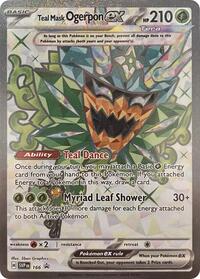 Teal Mask Ogerpon ex - 166 - SV: Scarlet & Violet Promo Cards - Ultra Rare - 166
