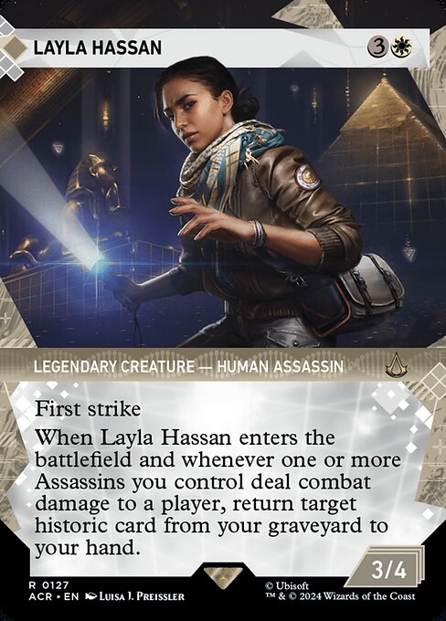 Layla Hassan (Showcase) - Universes Beyond: Assassin's Creed - R - 127