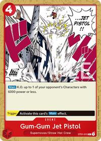 Gum-Gum Jet Pistol - Revision Pack Cards - C - ST01-015