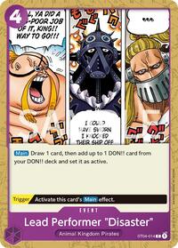Lead Performer "Disaster" - Revision Pack Cards - C - ST04-014