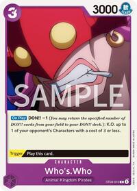 Who's.Who - Revision Pack Cards - C - ST04-010