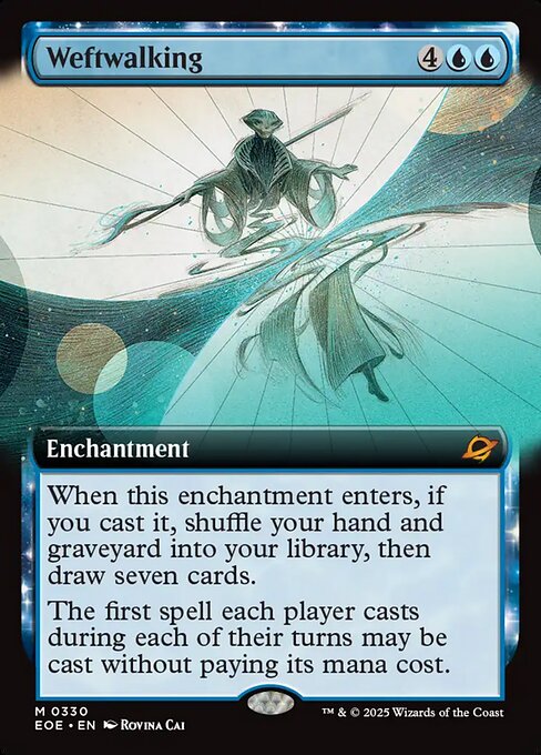 Weftwalking (Extended Art) - Edge of Eternities - M - 330