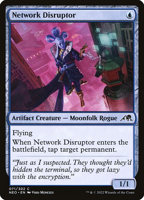 Network Disruptor - Kamigawa: Neon Dynasty - C - 71