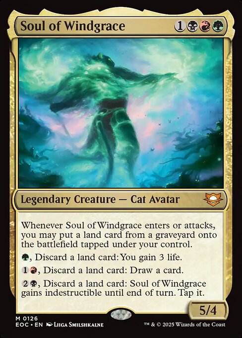 Soul of Windgrace - Commander: Edge of Eternities - M - 126