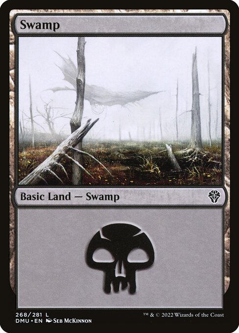 Swamp (268) - Dominaria United - L - 268