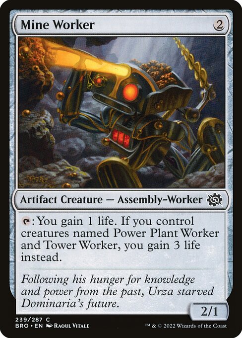 Mine Worker - The Brothers' War - C - 239