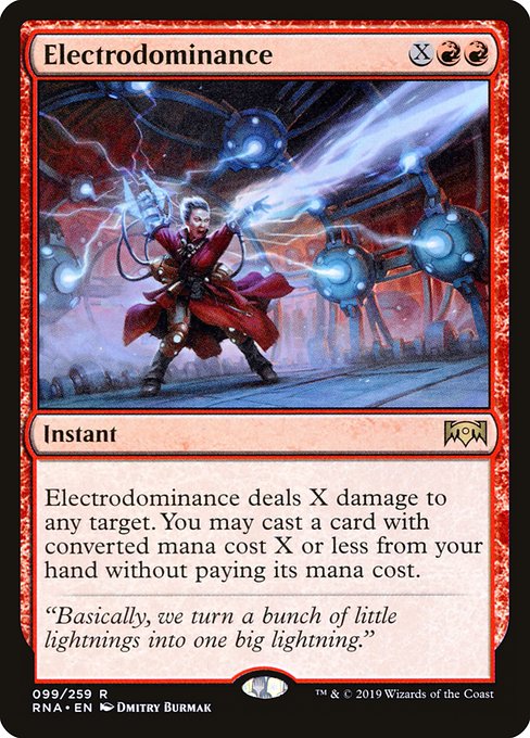 Electrodominance - Ravnica Allegiance - R - 99