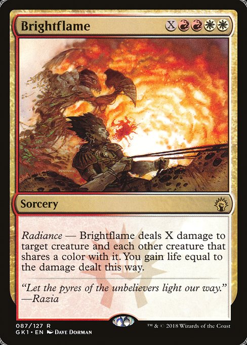 Brightflame - Guilds of Ravnica: Guild Kits - R - 87