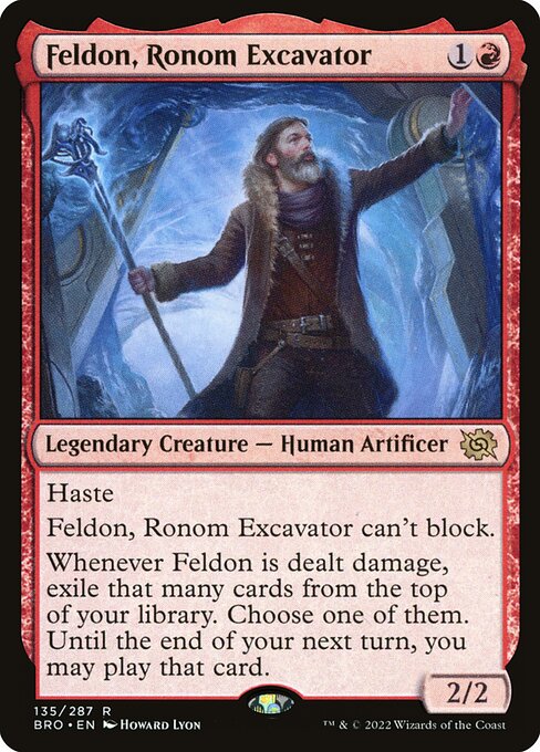 Feldon, Ronom Excavator - The Brothers' War - R - 135