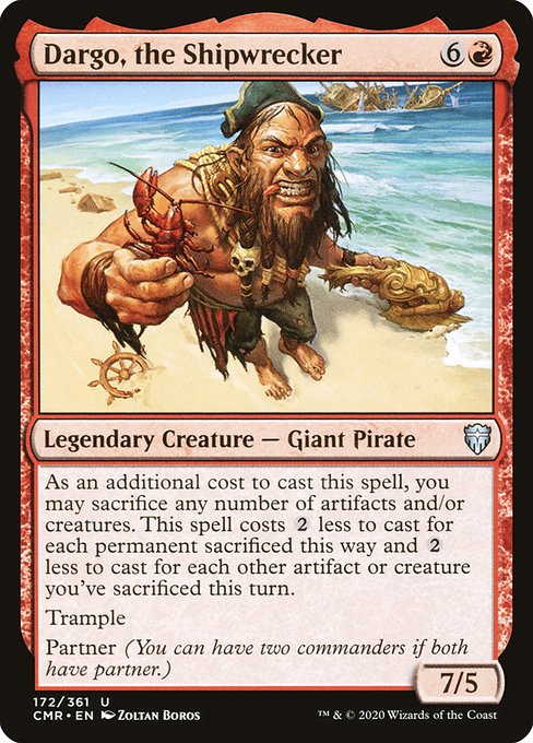Dargo, the Shipwrecker - Commander Legends - U - 172