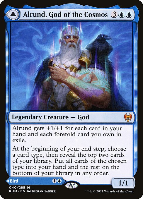 Alrund, God of the Cosmos - Kaldheim - M - 40