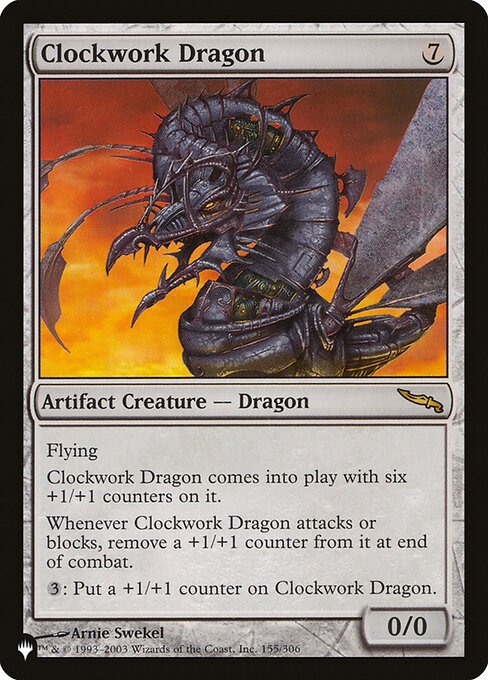 Clockwork Dragon - The List Reprints - R - 155/306