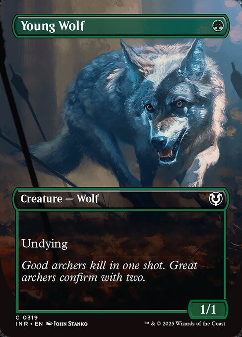 Young Wolf (Borderless) - Innistrad Remastered - C - 319