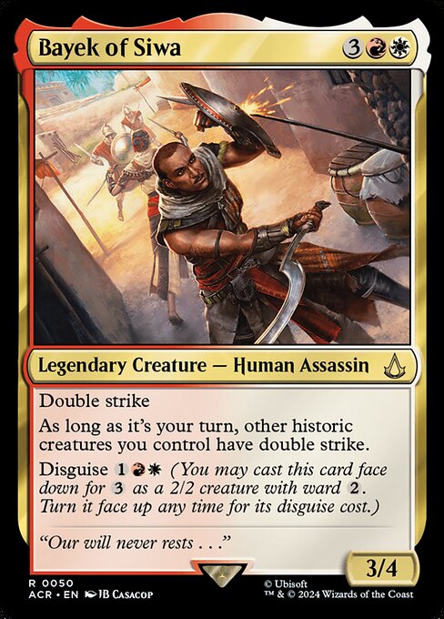 Bayek of Siwa - Universes Beyond: Assassin's Creed - R - 50