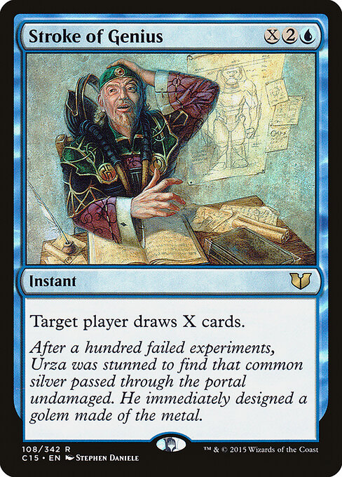 Stroke of Genius - Commander 2015 - R - 108