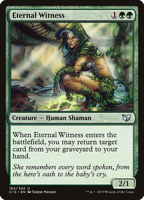 Eternal Witness - Commander 2015 - U - 183