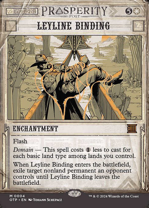 Leyline Binding - Outlaws of Thunder Junction: Breaking News - M - 4