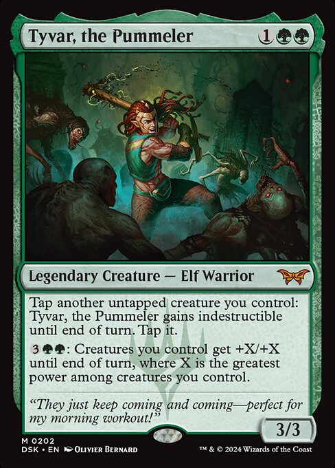 Tyvar, the Pummeler - Duskmourn: House of Horror - M - 202