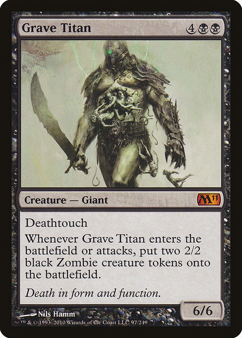 Grave Titan - Magic 2011 (M11) - M - 97