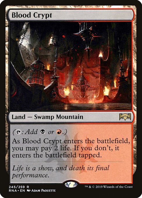Blood Crypt - Ravnica Allegiance - R - 245