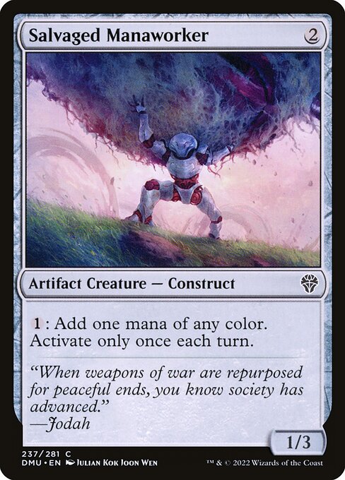 Salvaged Manaworker - Dominaria United - C - 237