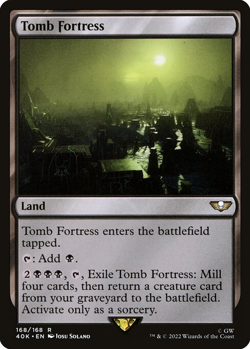 Tomb Fortress - Universes Beyond: Warhammer 40,000 - R - 168