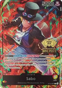 Sabo (2nd Anniversary Tournament) - One Piece Promotion Cards - L - ST13-001