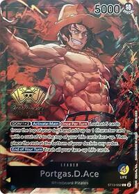 Portgas.D.Ace (2nd Anniversary Tournament) - One Piece Promotion Cards - L - ST13-002